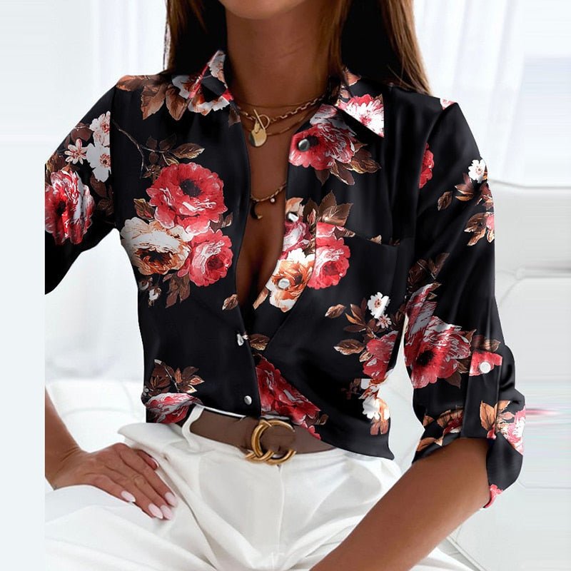 Juria | Collared Blouse – Timeless & Versatile for Work & Day