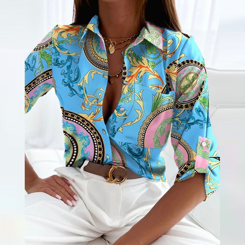 Juria | Collared Blouse – Timeless & Versatile for Work & Day