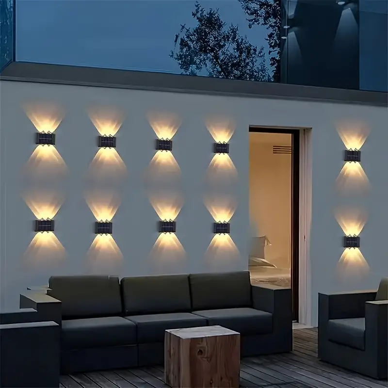 SolarGlow | Durable & Versatile Outdoor Wall Light