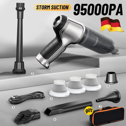 DustBlaster | Most powerful cordless car hoover