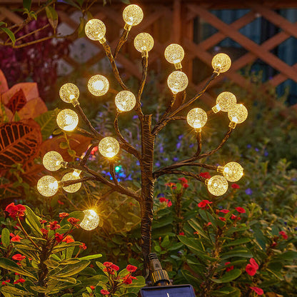 CrystalPath | Solar-Powered Garden Light with Crystal Shine