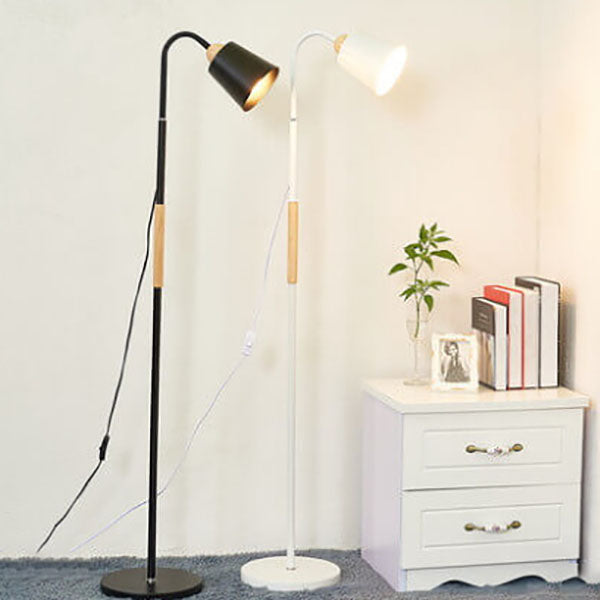 FrameBeam | Modern 1-Light Floor Lamp made of Powder-Coated Iron