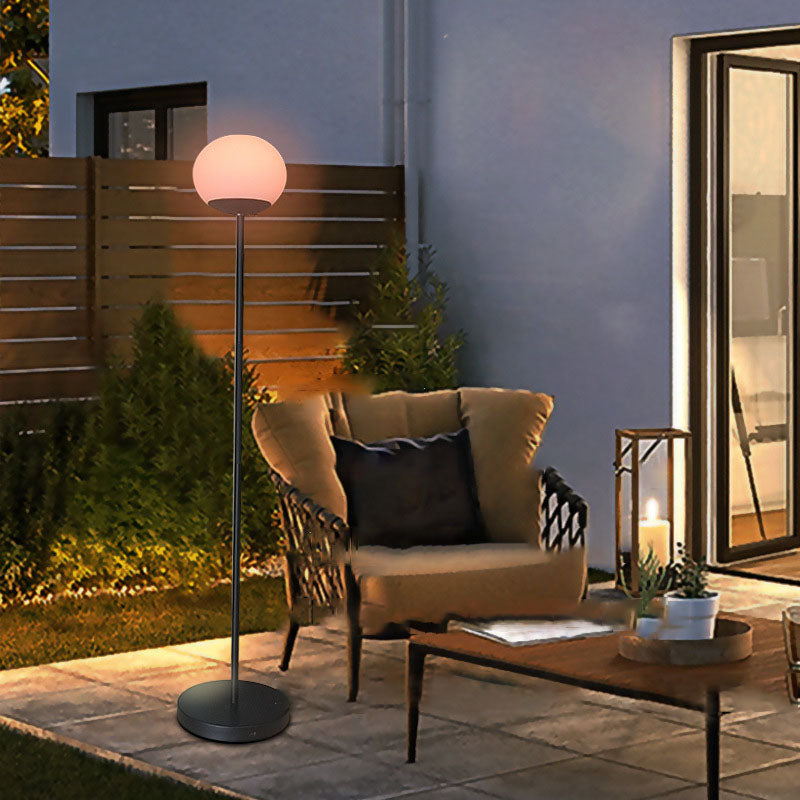 SunStalk | Elegant PE Floor Lamp for Garden & Lawn