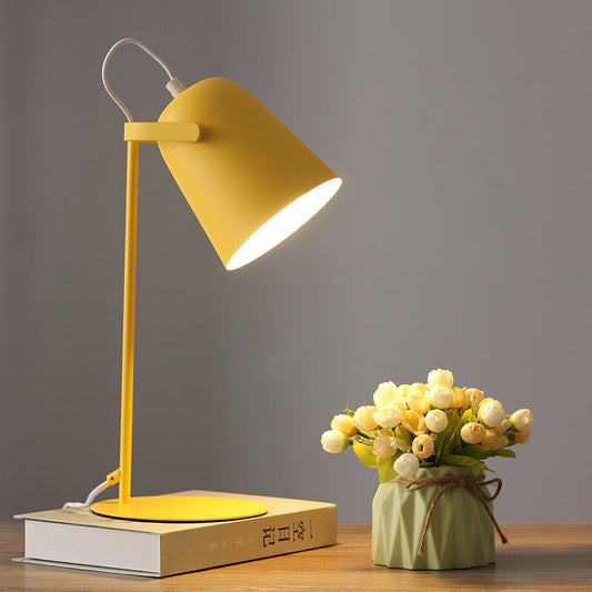 ColorBeam | Nordic Macaron Colour, Creative Bucket Design, 1-Bulb Table Lamp