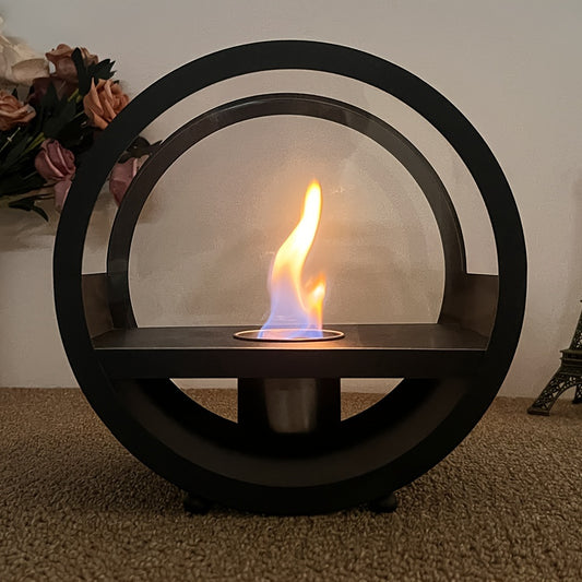 FlameSphere | Round Fireplace – Indoor & Outdoor Ethanol Ambience