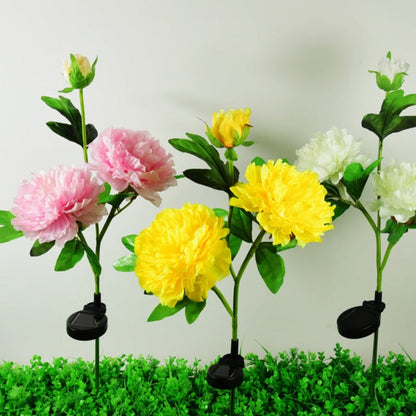 PeonyGlow | Creative LED Sunflower Light for Garden & Landscape