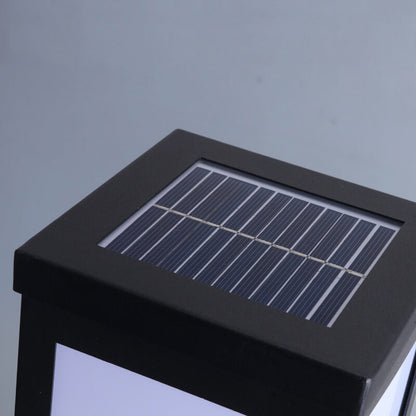 GlowPost | Modern Solar Garden Column Outdoor Waterproof Path Light