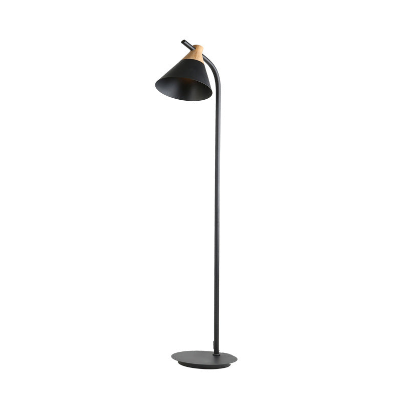 GlowPole | Nordic Creative Macaron Cone Shade 1-Light Floor Lamp