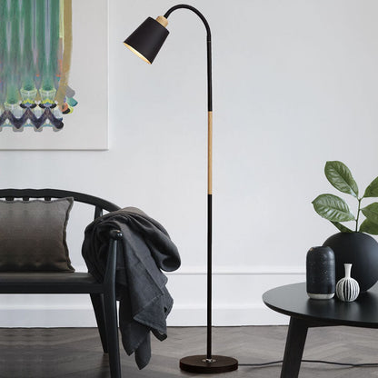 FrameBeam | Modern 1-Light Floor Lamp made of Powder-Coated Iron