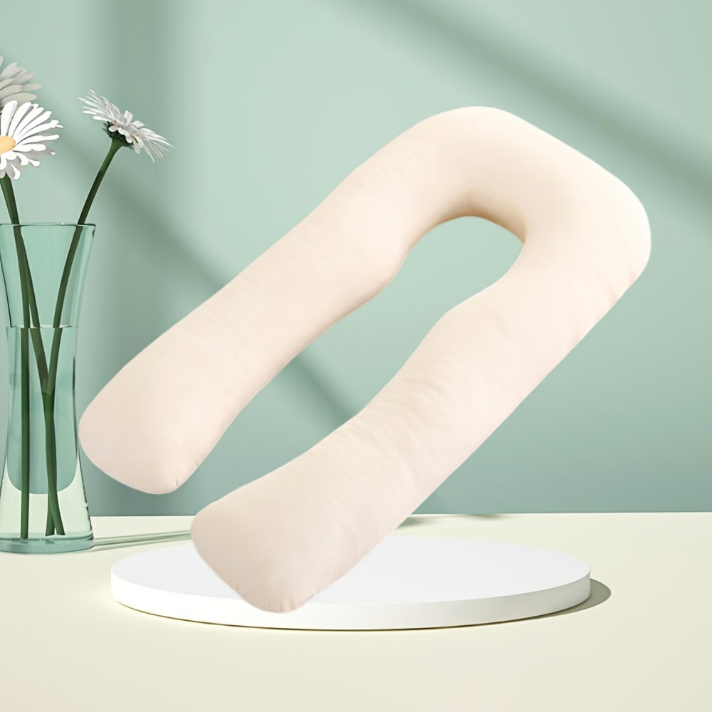 MumCloud | Washable Velvet-Covered U-Shaped Maternity Pillow