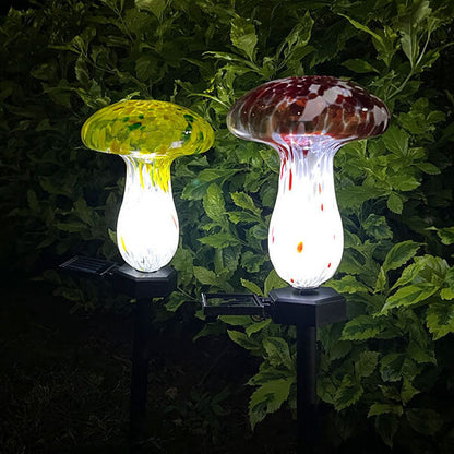 FlameGlow | Solar Glass Light with Flame Effect
