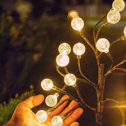 CrystalPath | Solar-Powered Garden Light with Crystal Shine