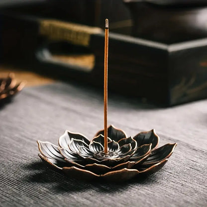 PureGlow | Creative & Elegant Lotus Incense Burner