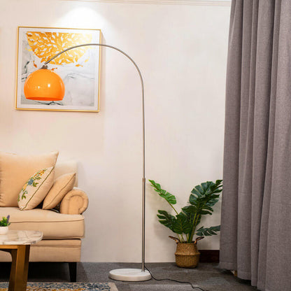 AcriLux | Modern Globe Acrylic Shade Floor Lamp 1-Light