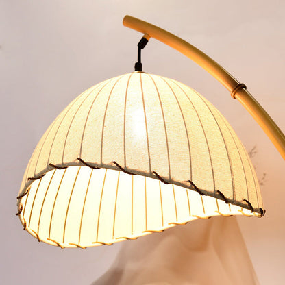 MarboLight | Retro Zen Simulation Bamboo 1-Light Floor Lamp