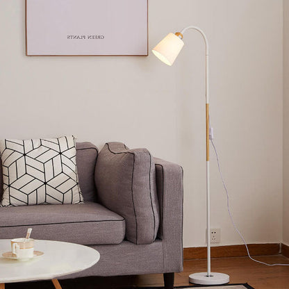 FrameBeam | Modern 1-Light Floor Lamp made of Powder-Coated Iron