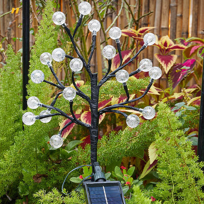 CrystalPath | Solar-Powered Garden Light with Crystal Shine