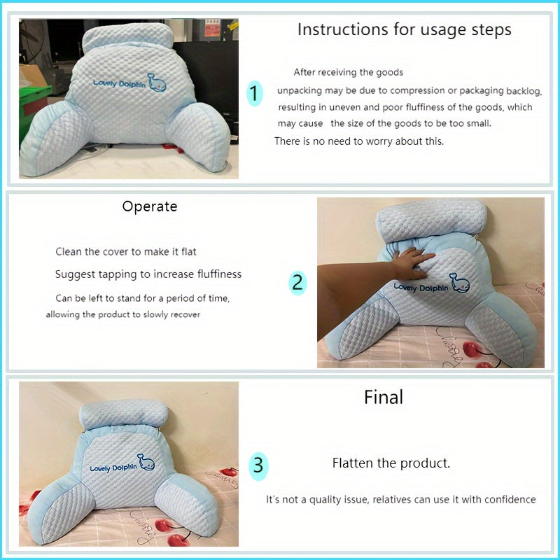 CubHaven | All-Season Ergonomic Back Support Pillow