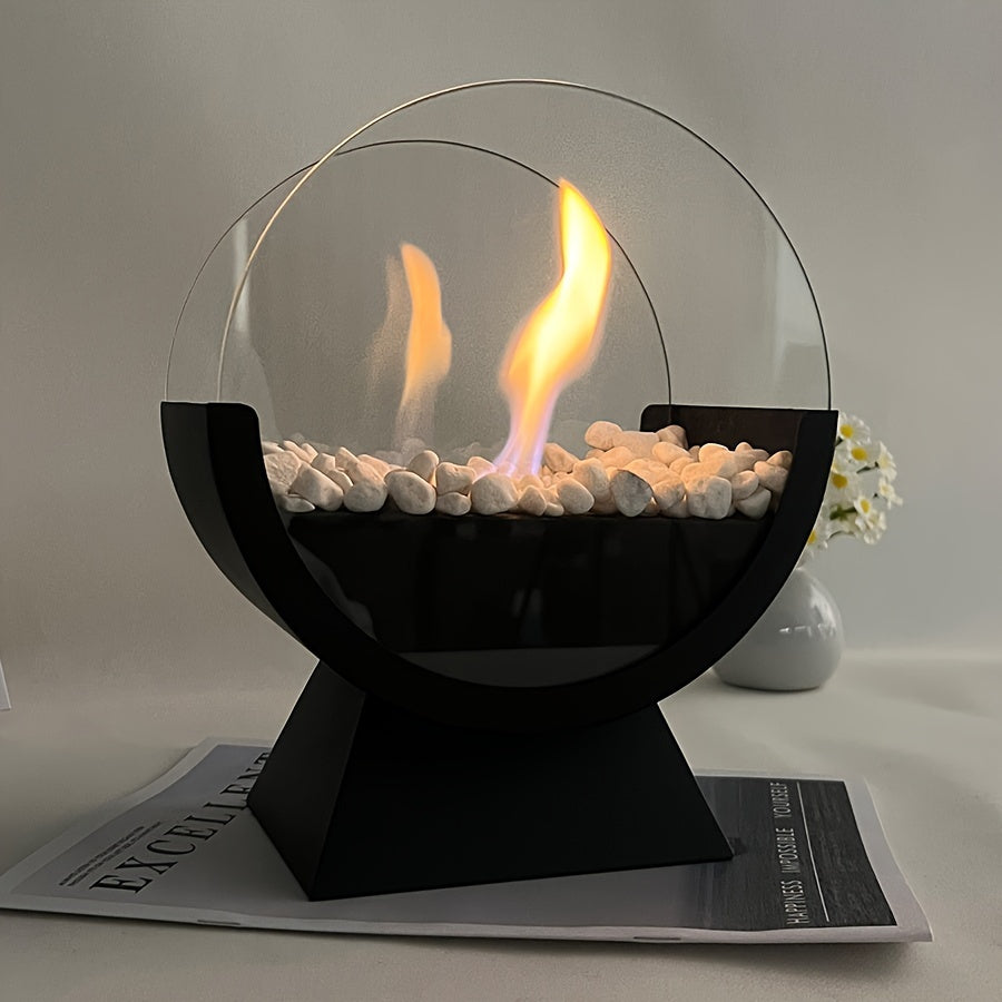 SkyFlame | Compact Fireplace – Skyscraper-Inspired Design