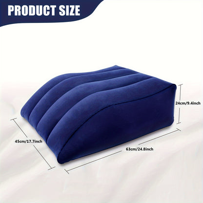 RestRise | Inflatable Wedge Pillow – 45° Tilt for Circulation & Recovery