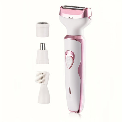 LuxeCare | Rechargeable ladies' shaver - Gentle 4-in-1 care everywhere