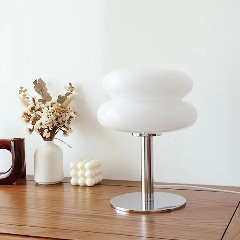 GlowZen | Modern & Elegant Glass Table Lamp