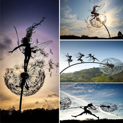 MythiLeaf | Magical Fairy Sculptures for Your Cottage Garden