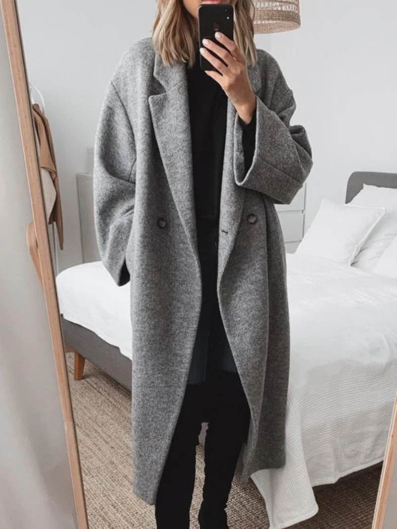 Lucienne | Women's Trench Coat – Elegant Long Winter Style-1