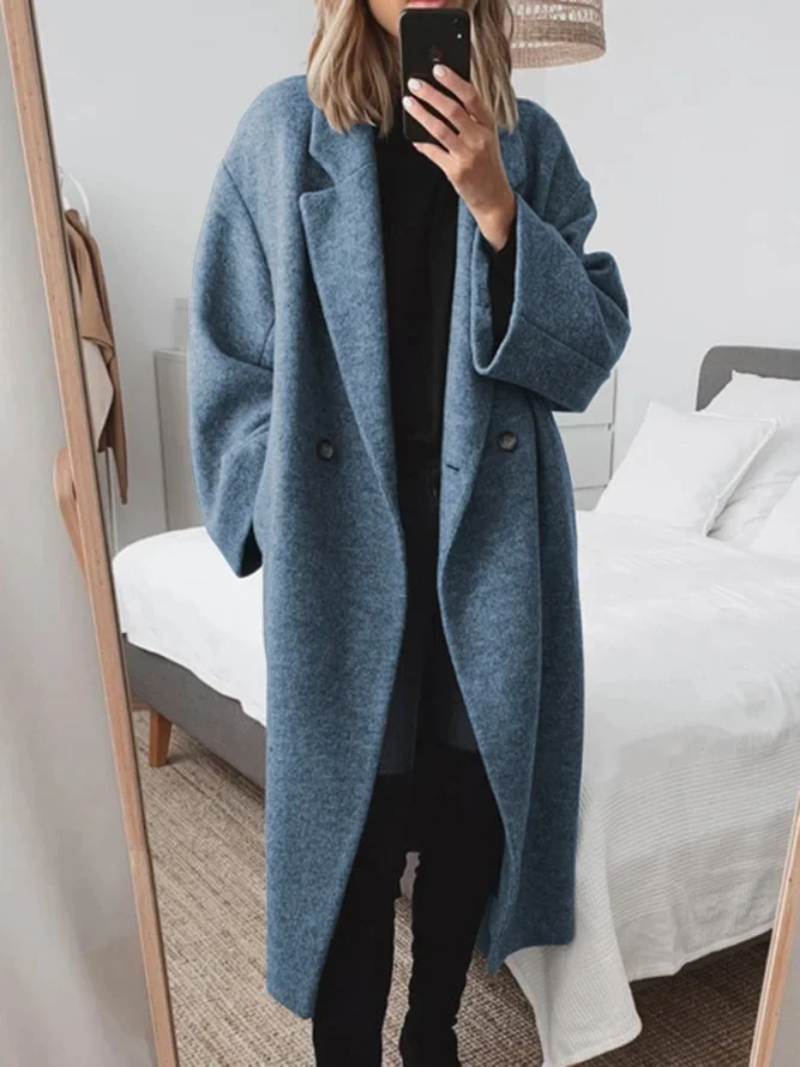 Lucienne | Women's Trench Coat – Elegant Long Winter Style-3