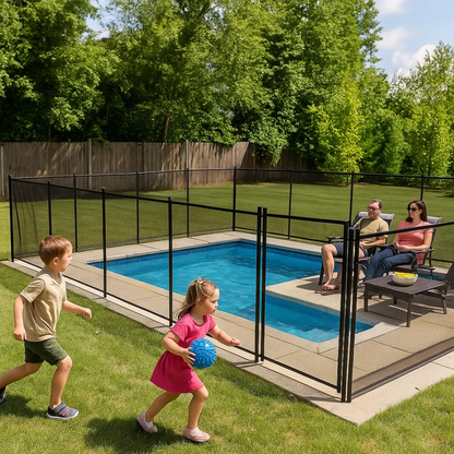 SafeSwim | Removable Safety Fence for Pools & Gardens