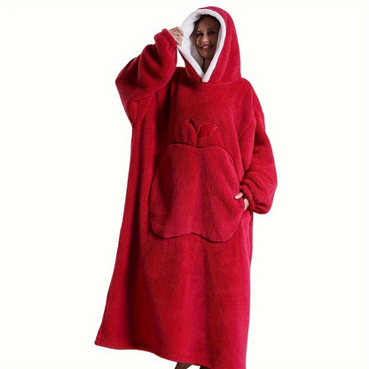 ChicLoom | Hooded Fleece Robe – Thick & Warm Winter Comfort