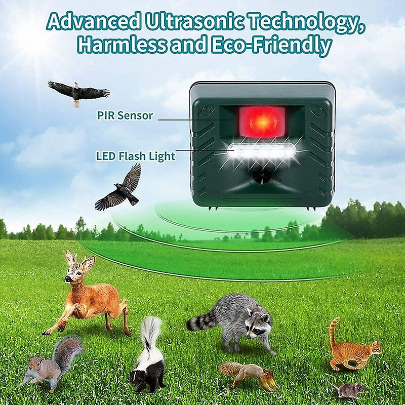 PeckShield | Ultrasonic Woodpecker Deterrent for Effective Bird Control