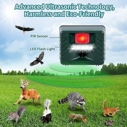 PeckShield | Ultrasonic Woodpecker Deterrent for Effective Bird Control