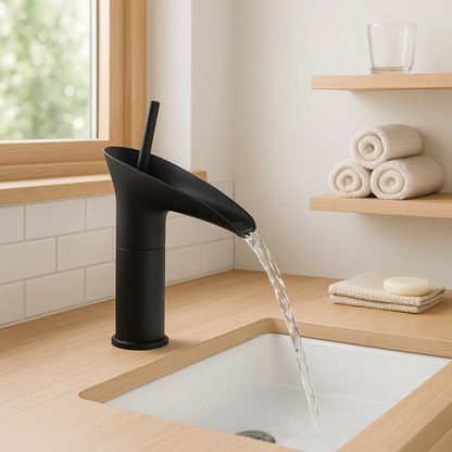 ElegantFlow | Luxurious Waterfall Faucet
