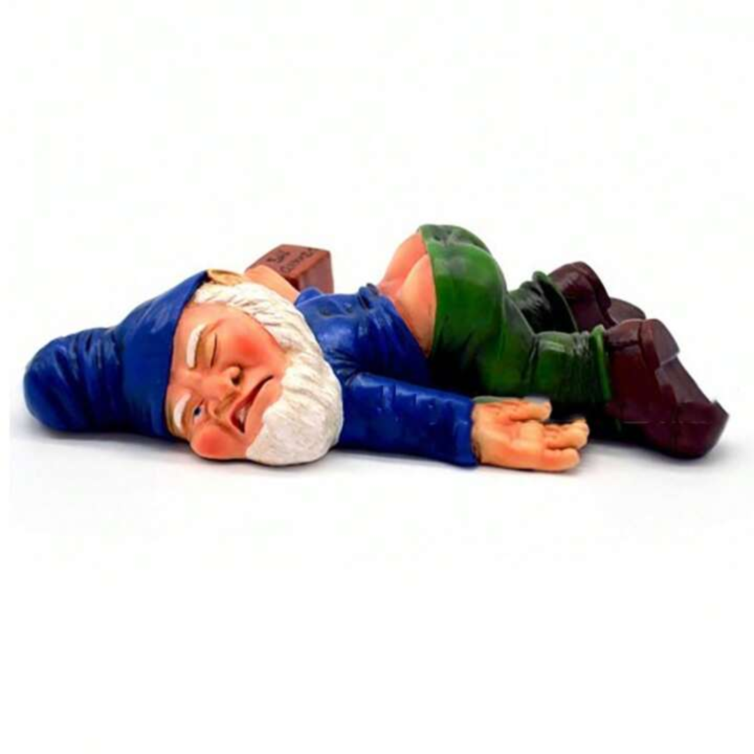 TipsyGnome | Fun Drunken Gnome Garden Sculpture