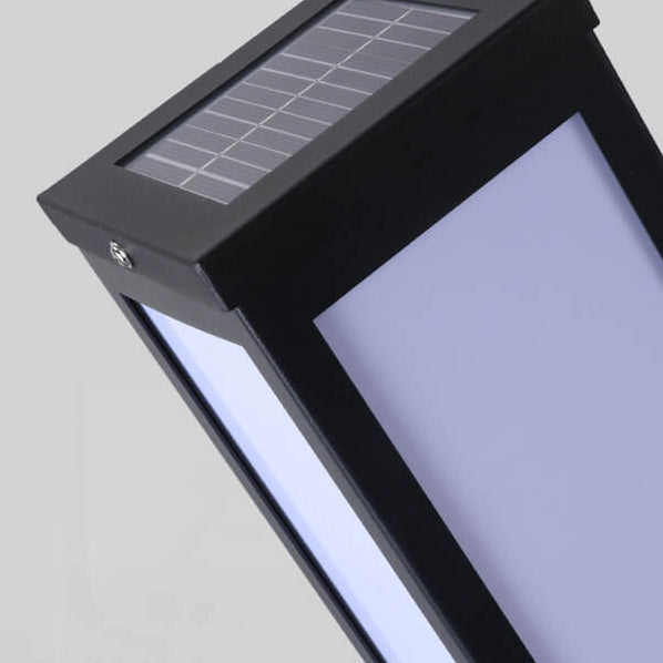 GlowPost | Modern Solar Garden Column Outdoor Waterproof Path Light