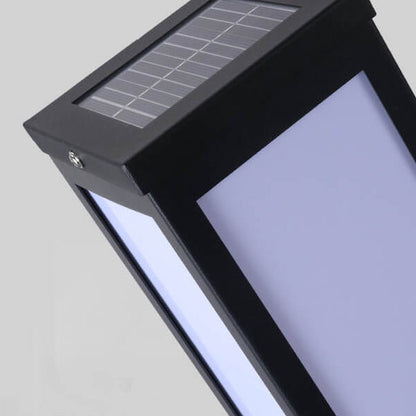 GlowPost | Modern Solar Garden Column Outdoor Waterproof Path Light