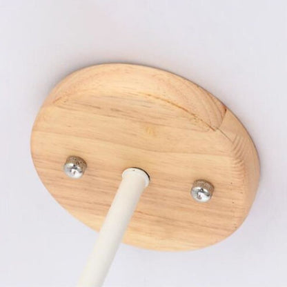 WoodHalo | Modernist Wooden Chandelier Ceiling Light