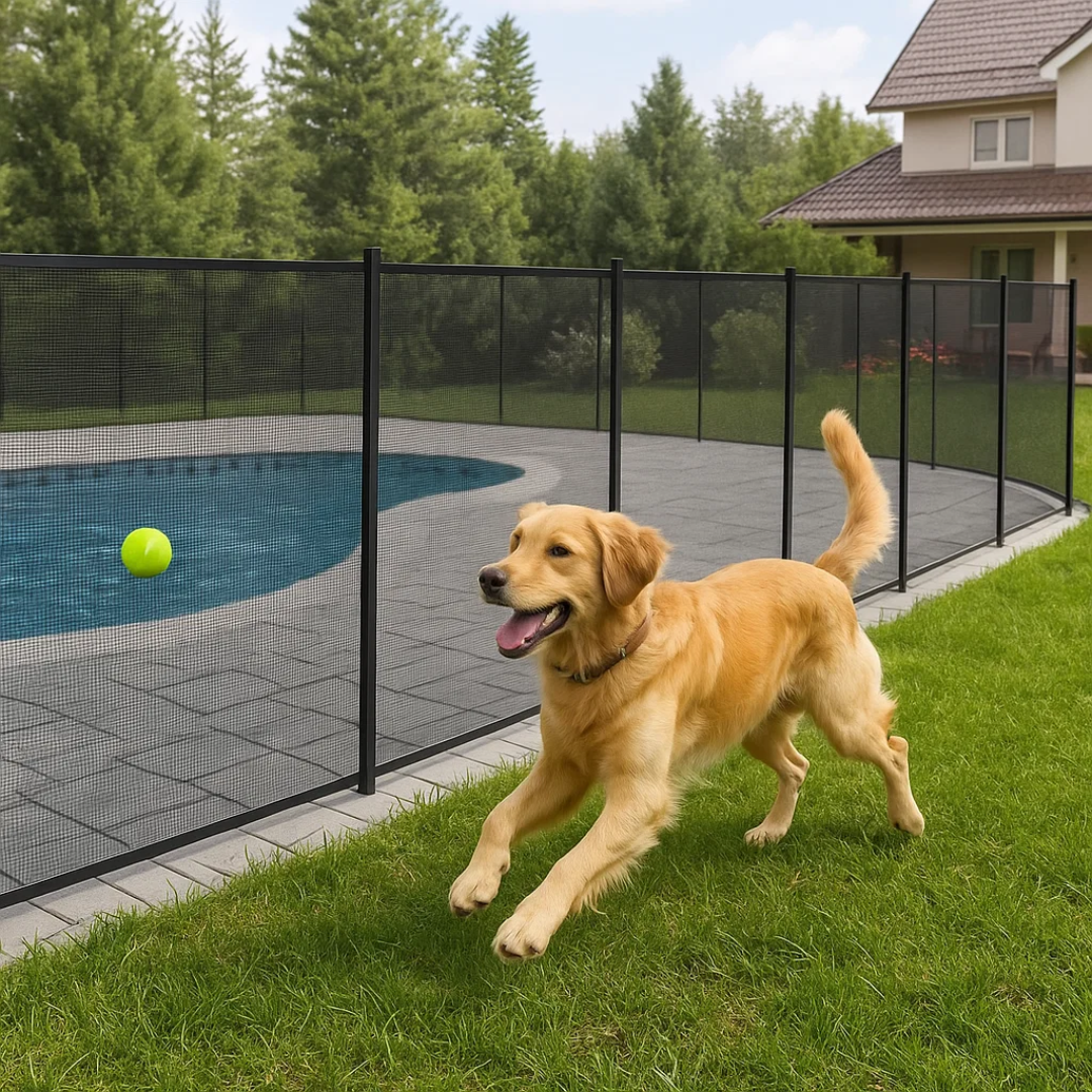 SafeSwim | Removable Safety Fence for Pools & Gardens