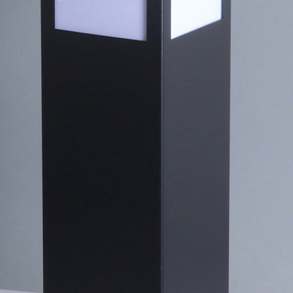 GlowPost | Modern Solar Garden Column Outdoor Waterproof Path Light