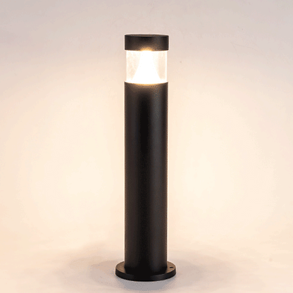LuminoPost | Slim LED Outdoor Lamp in Black