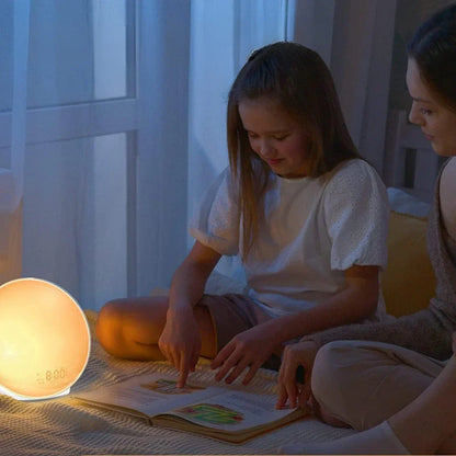 SunGlow | Multifunctional Alarm & Ambient Light Table Lamp