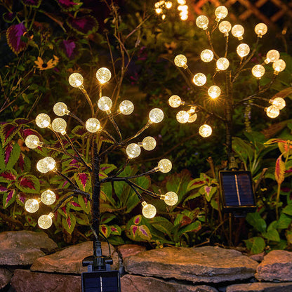 CrystalPath | Solar-Powered Garden Light with Crystal Shine