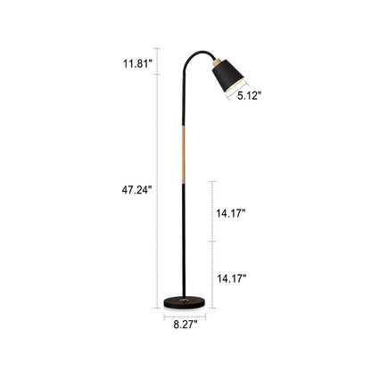 FrameBeam | Modern 1-Light Floor Lamp made of Powder-Coated Iron