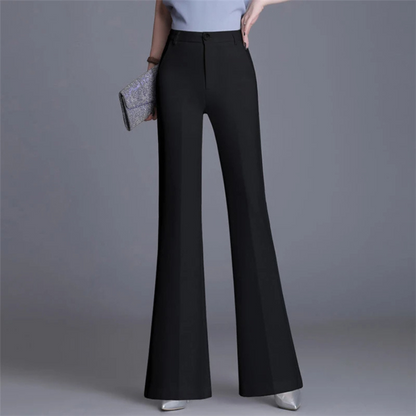 Variant image for Celeste | Women's Pants – Elegant Slim Fit Flared Design-6