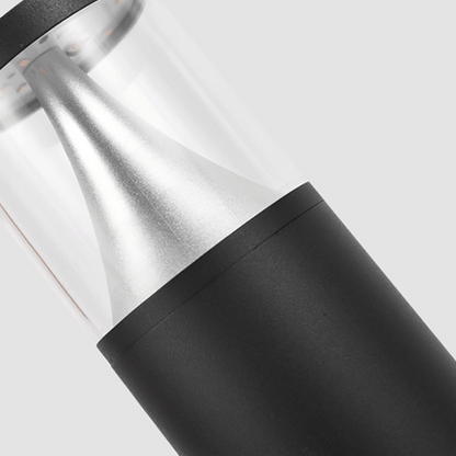 LuminoPost | Slim LED Outdoor Lamp in Black