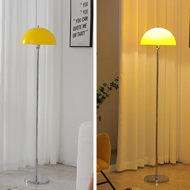LightBloom | Nordic Vintage Acrylic Clear Dome 1-Light Floor Lamp