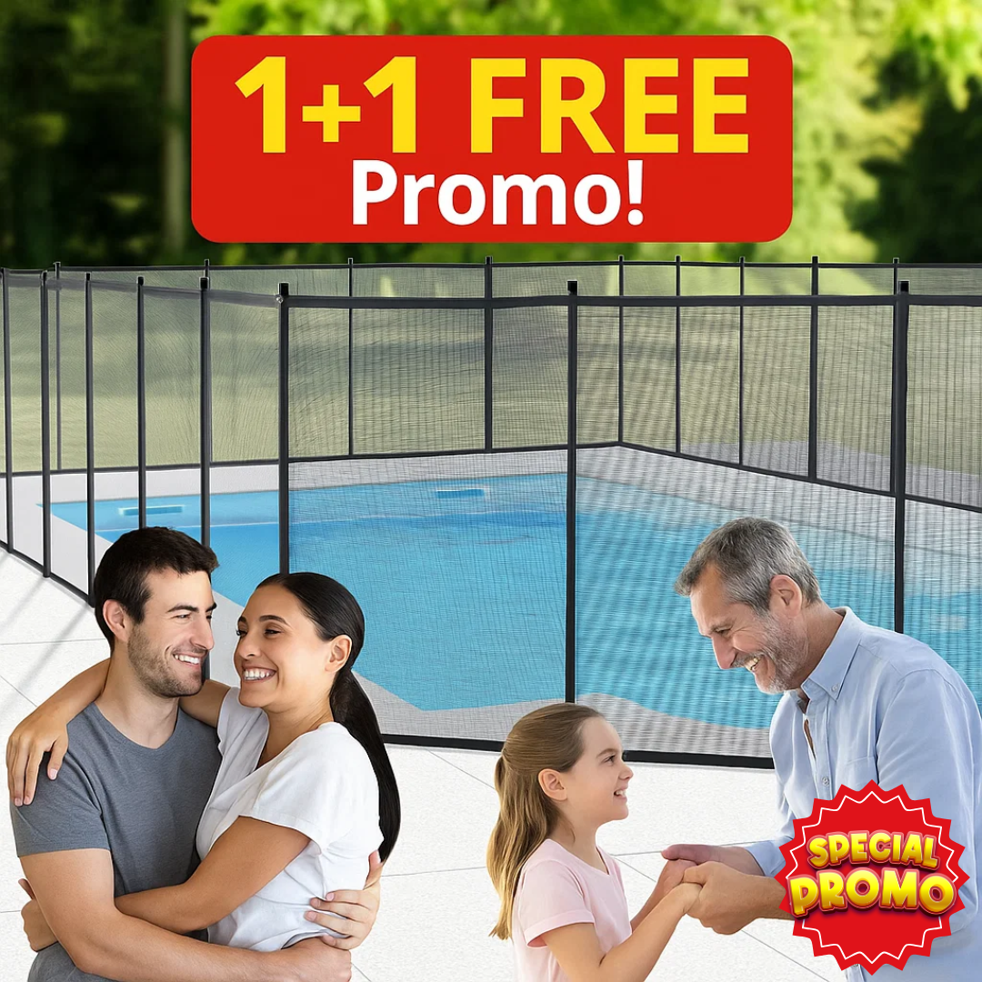 SafeSwim | Removable Safety Fence for Pools & Gardens