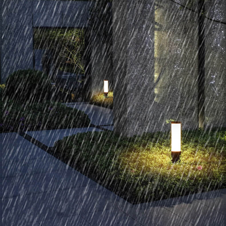 PathBeam | Modern Acrylic Waterproof Creative Lipstick Design LED Outdoor Lawn Lamp