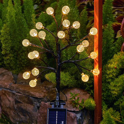 CrystalPath | Solar-Powered Garden Light with Crystal Shine